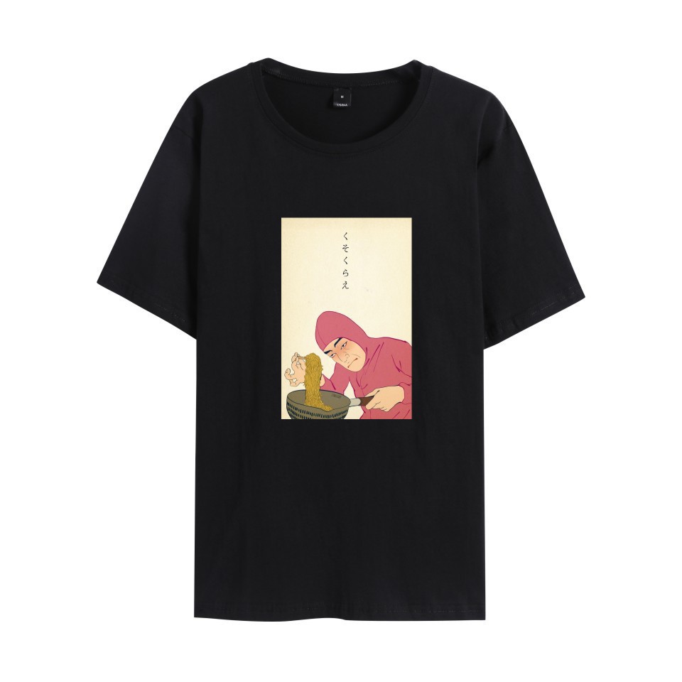 Title 5, Camiseta Plus Size de Manga Corta Estampada Cóm...