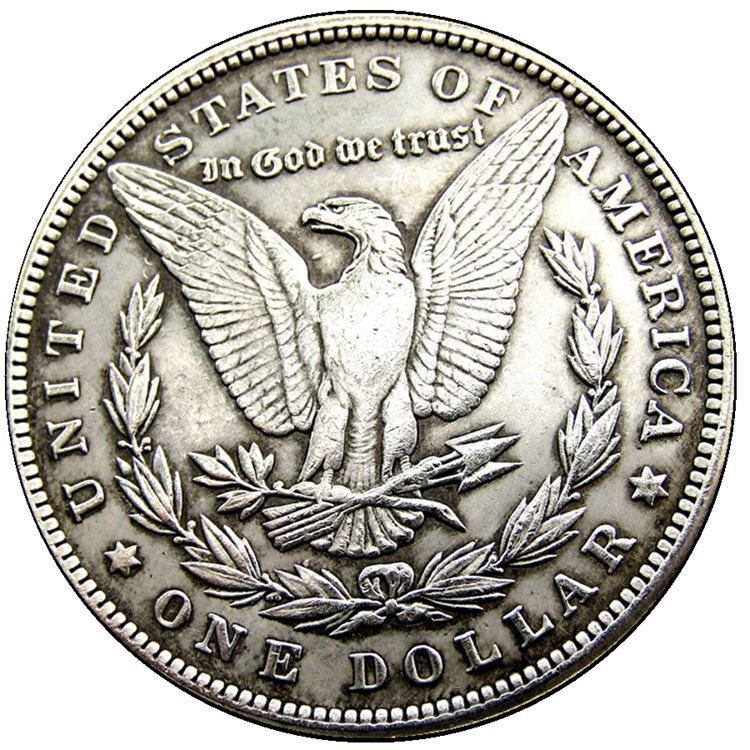 Silver dollar vagabond morgan replica commemorative coin
