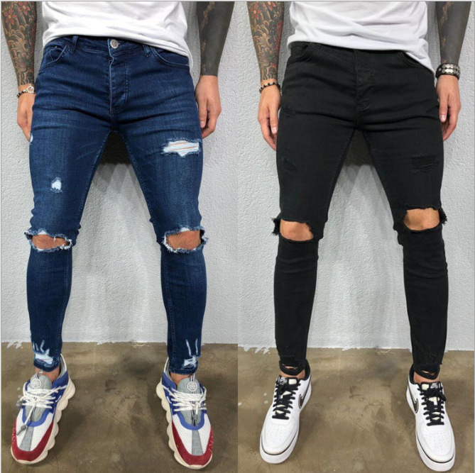 Title 6, Mens Ripped Stretch Skinny Leg Fashion Jeans f...