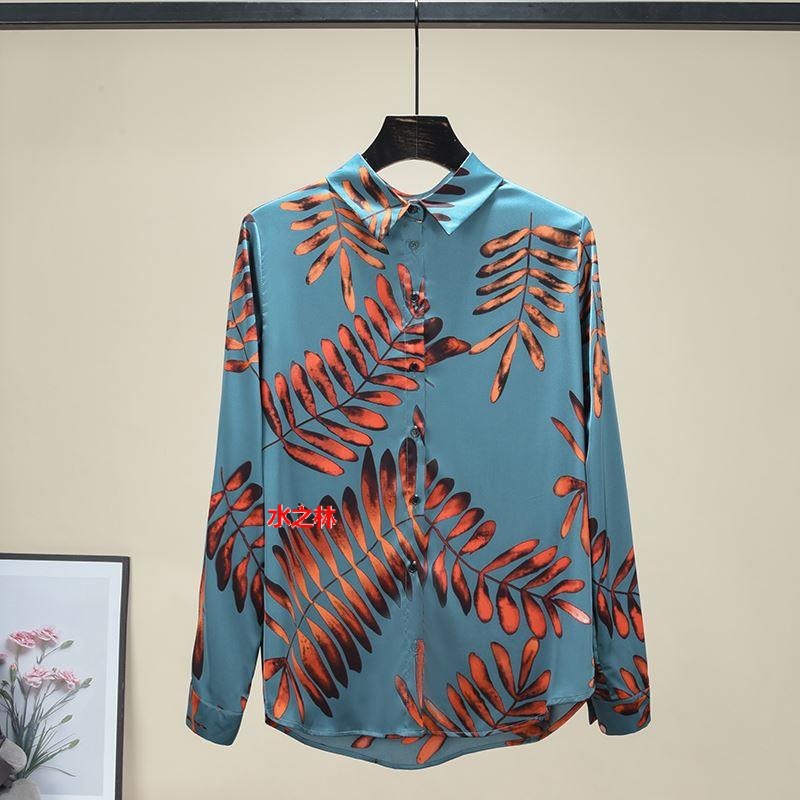 Title 4, Chiffon Long Sleeve Retro Hong Kong Flavored Fl...