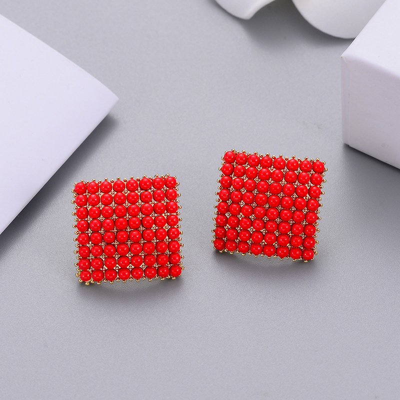 Trendy Simple Retro Simple Geometric Earrings