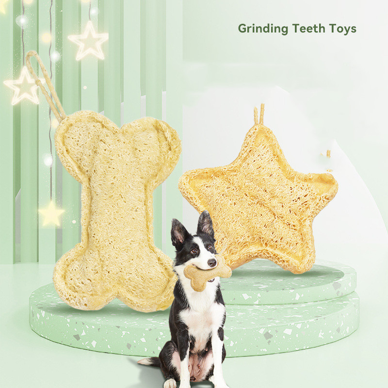 Loofah Star Bone Puppies Puppy Teeth Cleaning Wear Resistant Teeth
