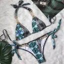 Snake Print Split-L