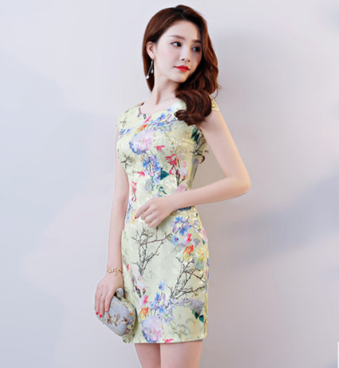 Cheongsam Dress Summer 20Styles 2Xl - Shop at LoveMi