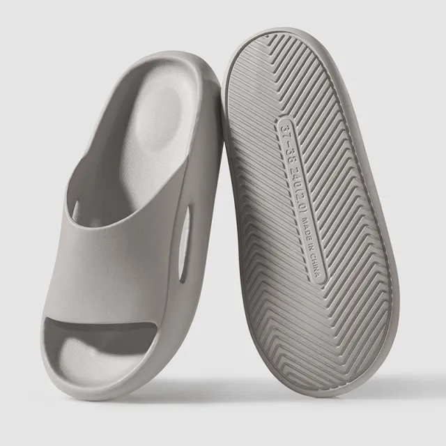 Home Thick soled Bathroom Sandals And Slippers Gray - Shop at LoveMi