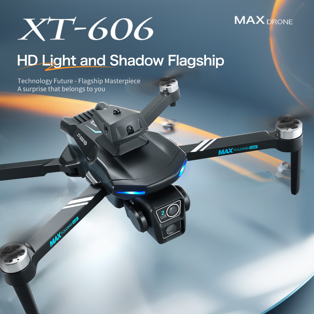 XT606 Dual Camera Dual Electric Drone detail