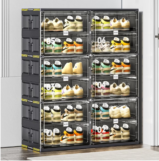 Plastic Shoe Organizer Cabinet - Image 2