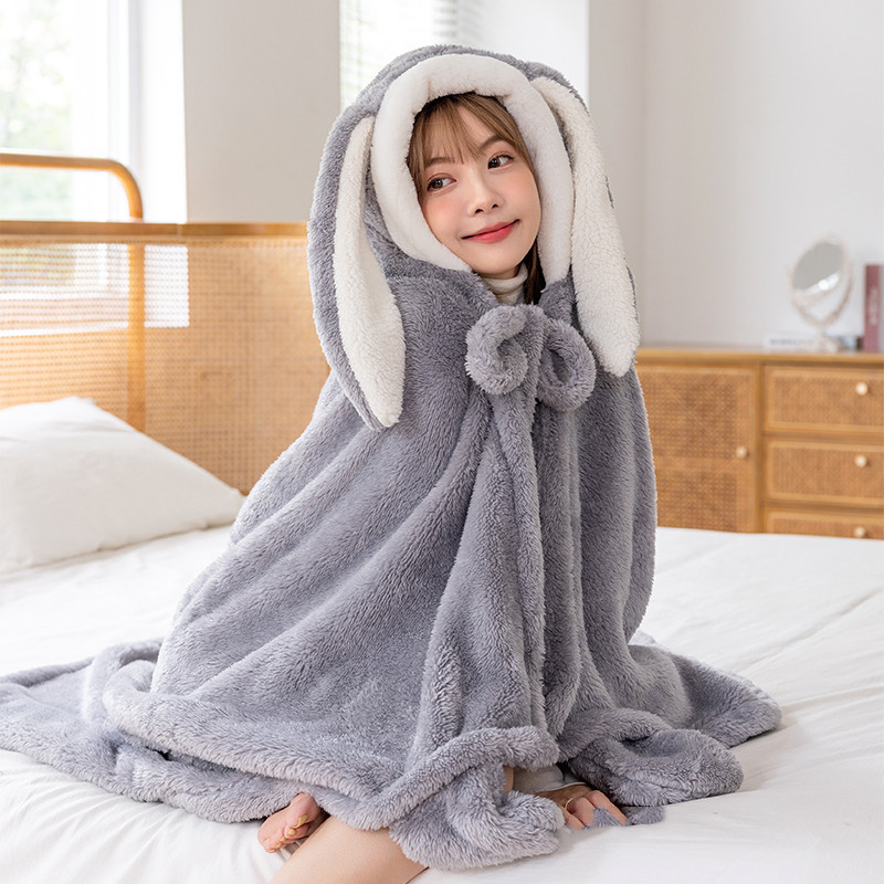 d2bad963 9340 4dcb 800d 2a923bd8669c - Cute Deer Nap Blanket With Shawl For Children