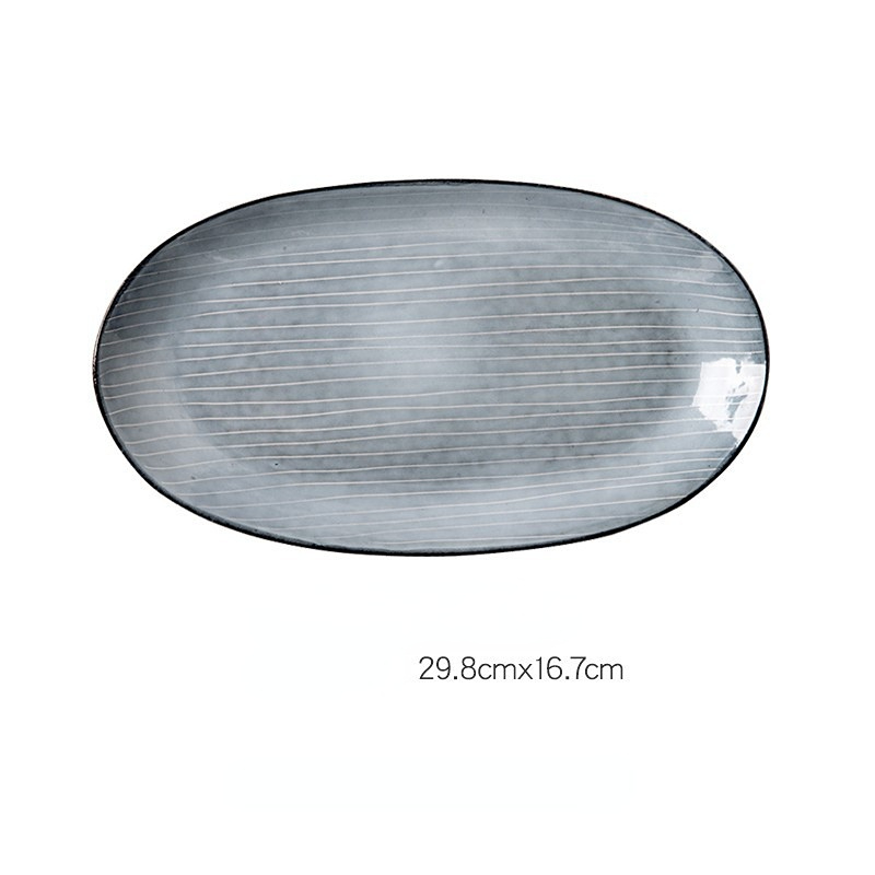 11.5inch oval plate