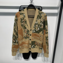 Casual Sweater Couples Retro Japanese V-Neck Knit Cardigan Jacket