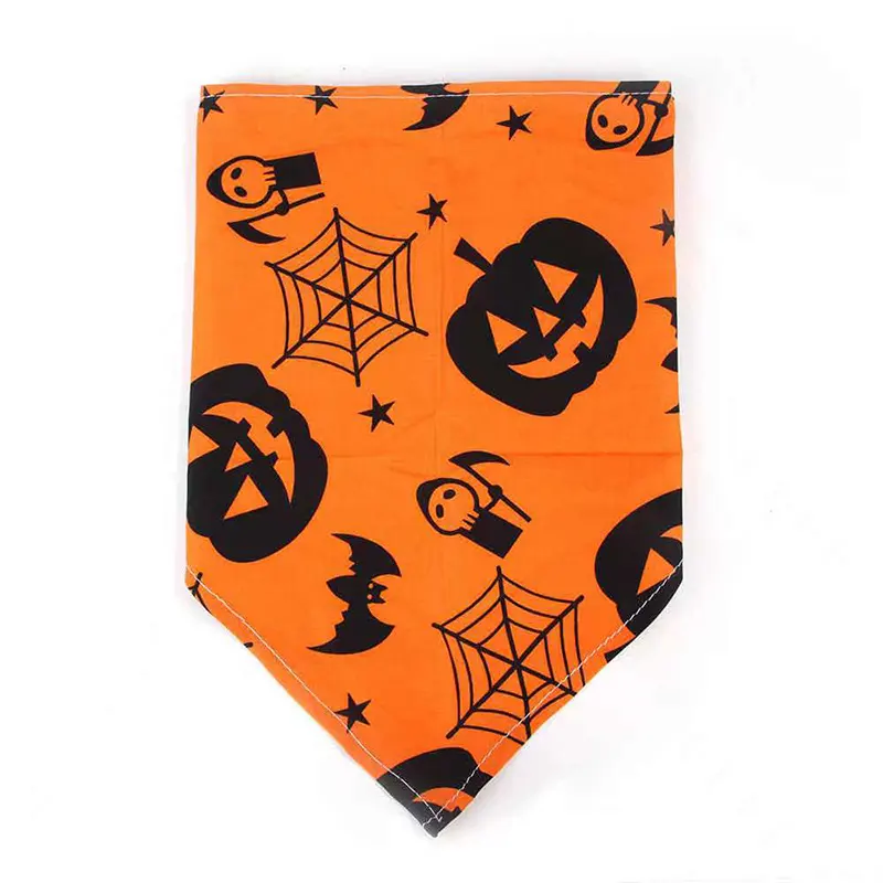 Pet Halloween Dog Saliva Scarf Bib Decoration Dog Collar