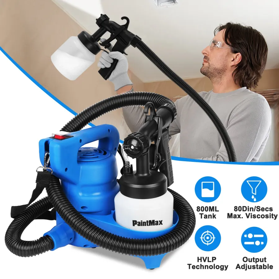800ML Paint Sprayer Painter 650W Oil Primer Water Machine