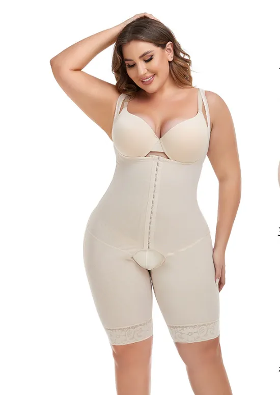 Large Size Corset Girdle Belt Postpartum Shaping Belly Belt Europe And The United States Female One piece Shapewear Skin - Shop at LoveMi