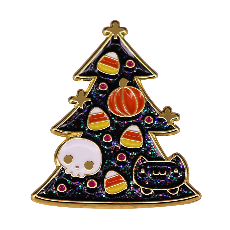 Title 4, Broche de gato de Natal e Halloween Acessório f...