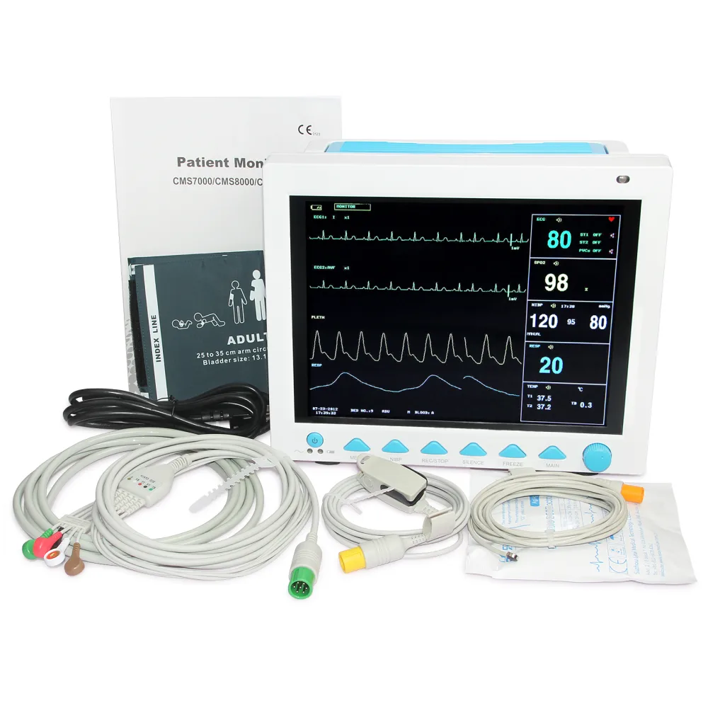 12.1 Inch ICU CCU Vital Signs Patient Monitor 6-parameter