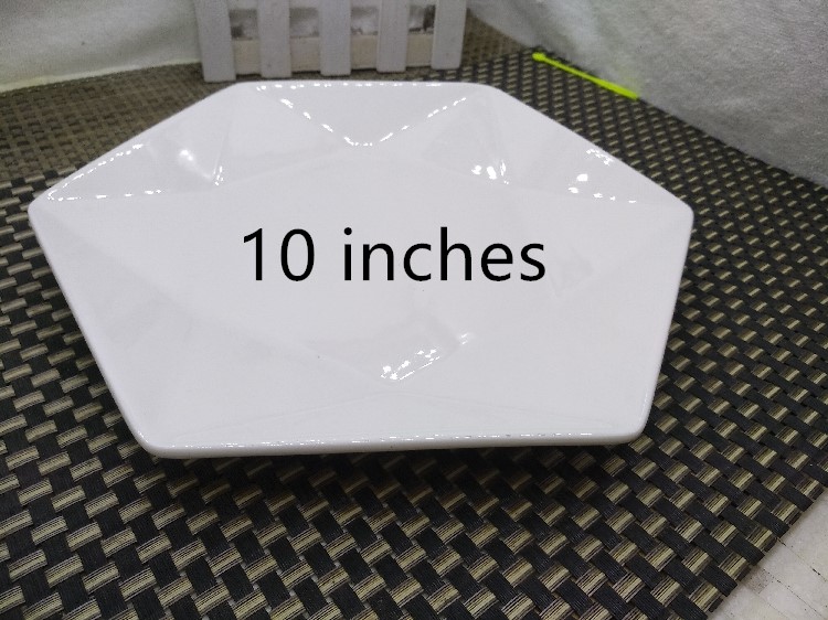 Title 1, Irregular hotel tableware plate