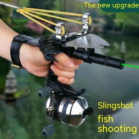 Fish Shooter Infrared Slingshot Fishing Suit