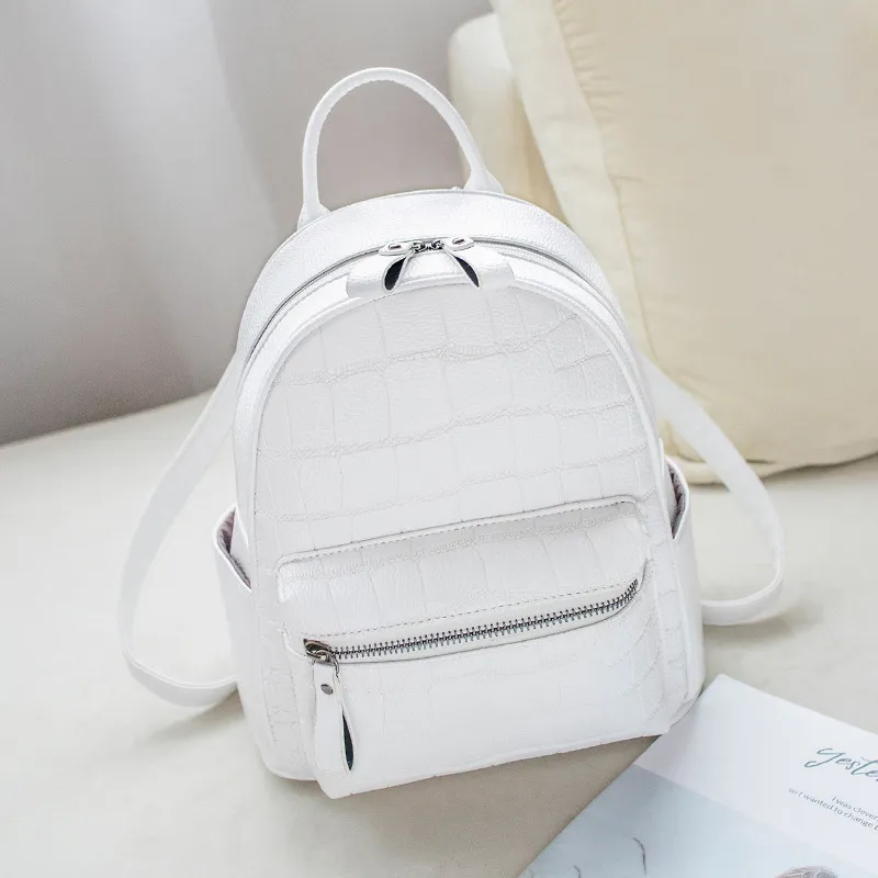 New Fashion Women's Casual Backpack - White