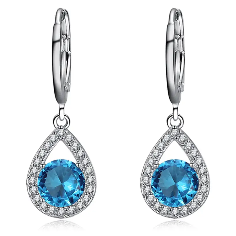 Water Drop Earrings Korean Style Multicolor Ear Jewelry