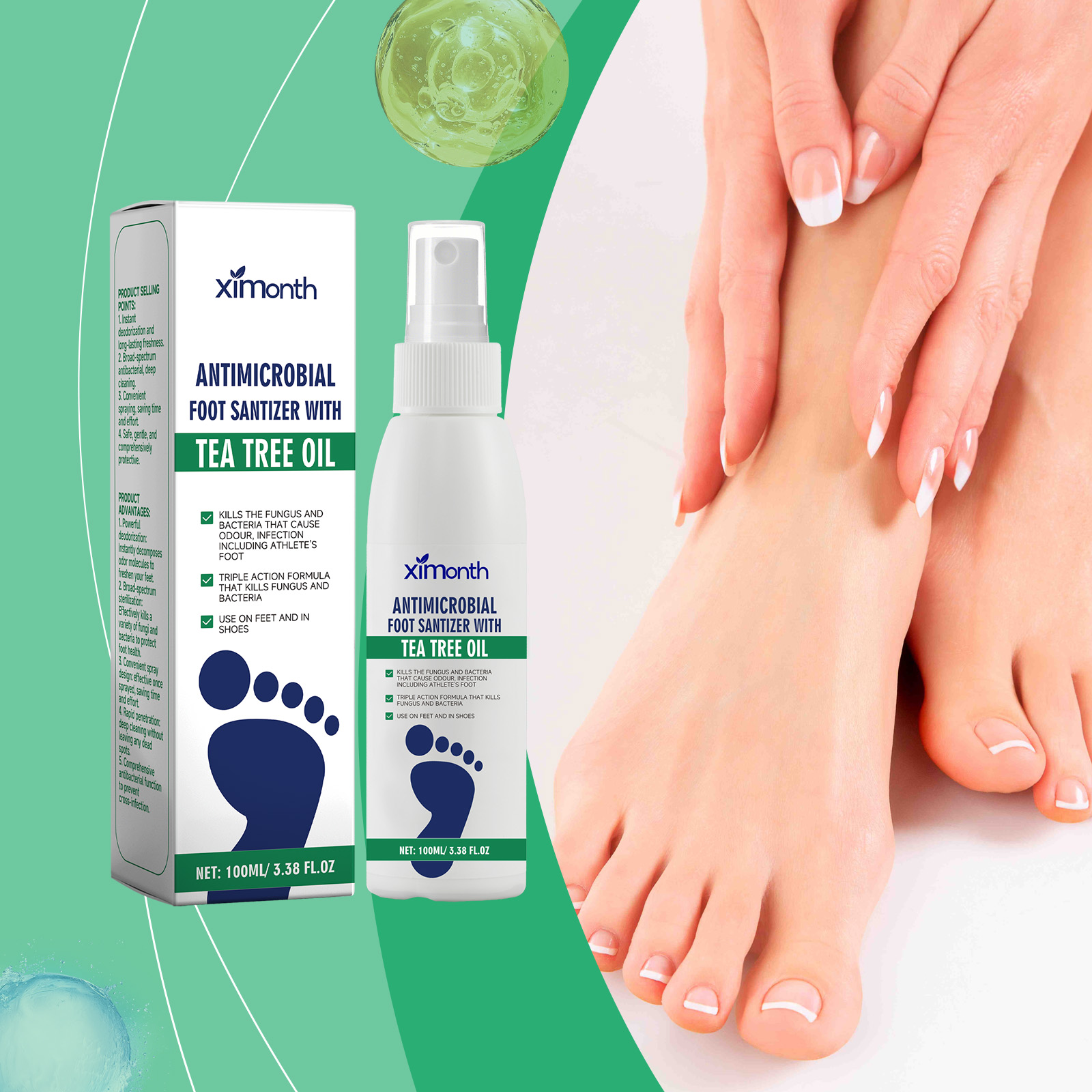 Foot Care Spray 1 0 0ml Per Box