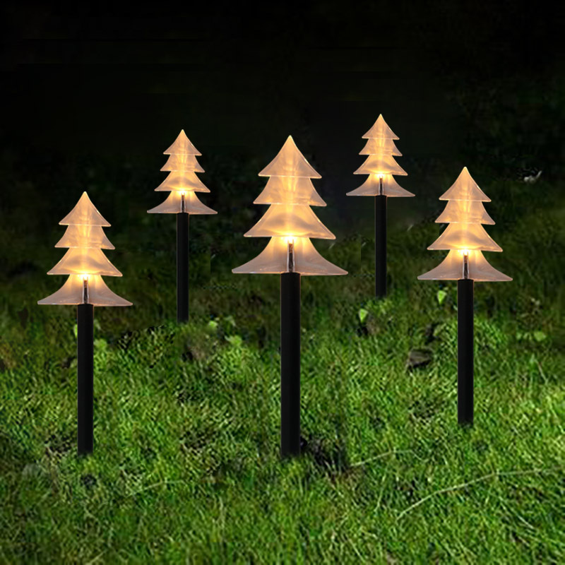 Title 7, Led Solar Ground Lamp Courtyard Five-pointed St...