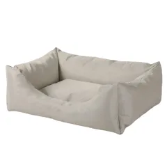 Oxford Cloth Waterproof Simple Fashion Dog Bed Puppy Sofa Cat Litter Dog Cat Accessories For Four Seasons Cat Pad Blanket Kennel Pet Supplies - Beige - View 1