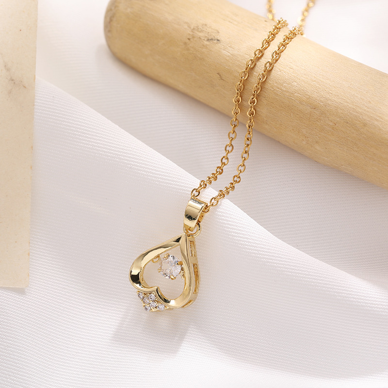 Japanese And Korean Personality Trend Fashion Gold-plated Pendant