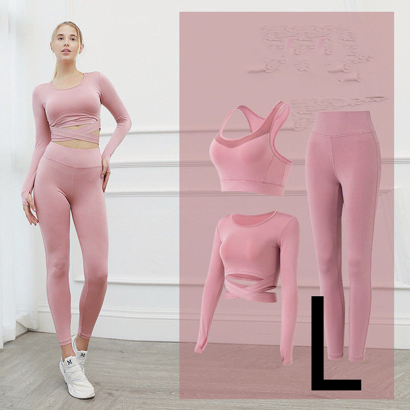 Fitness Morning Running Yoga Suit Women Running Quick-drying Sports Suit