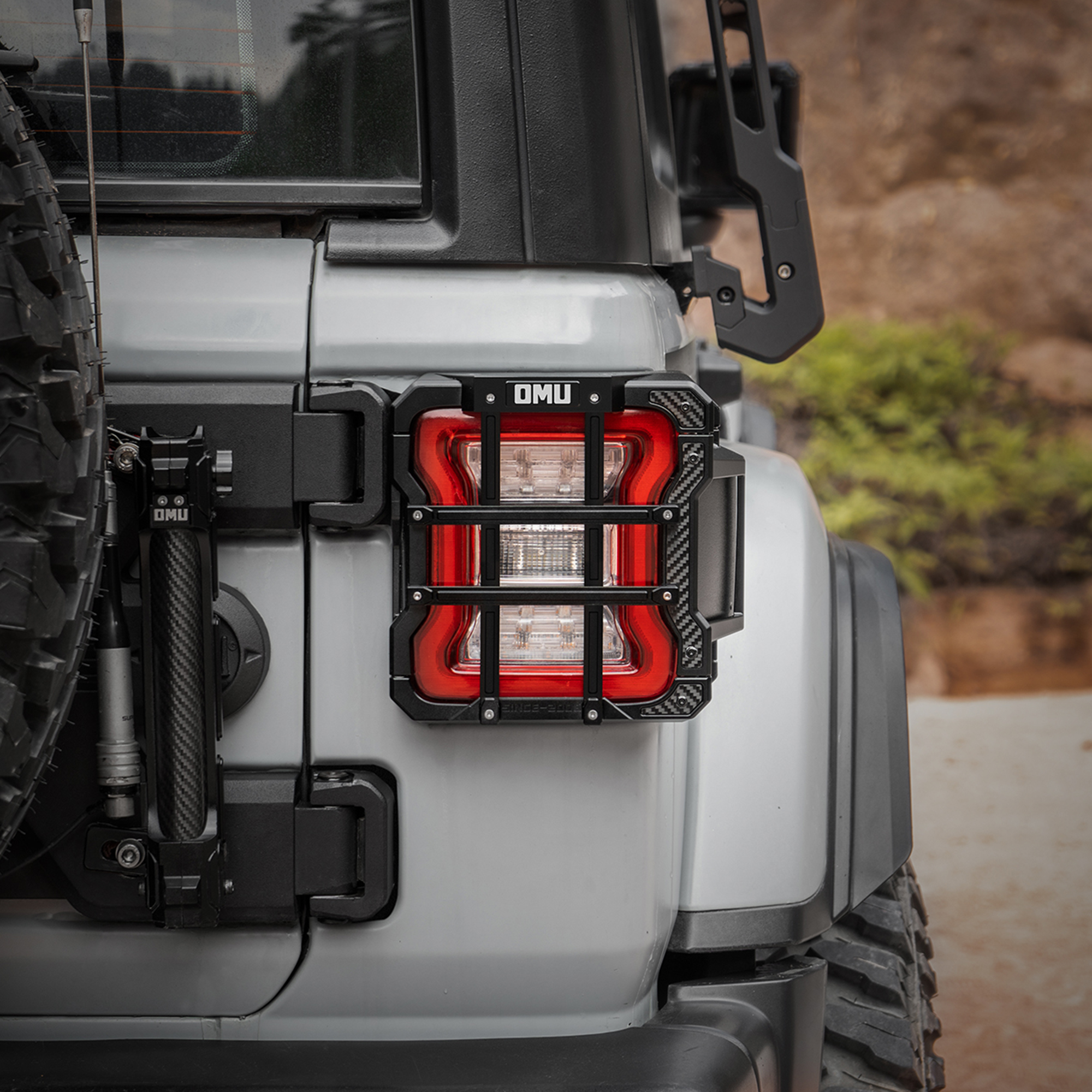 Tail Light Cover Compatible With 2018 Wrangler JL