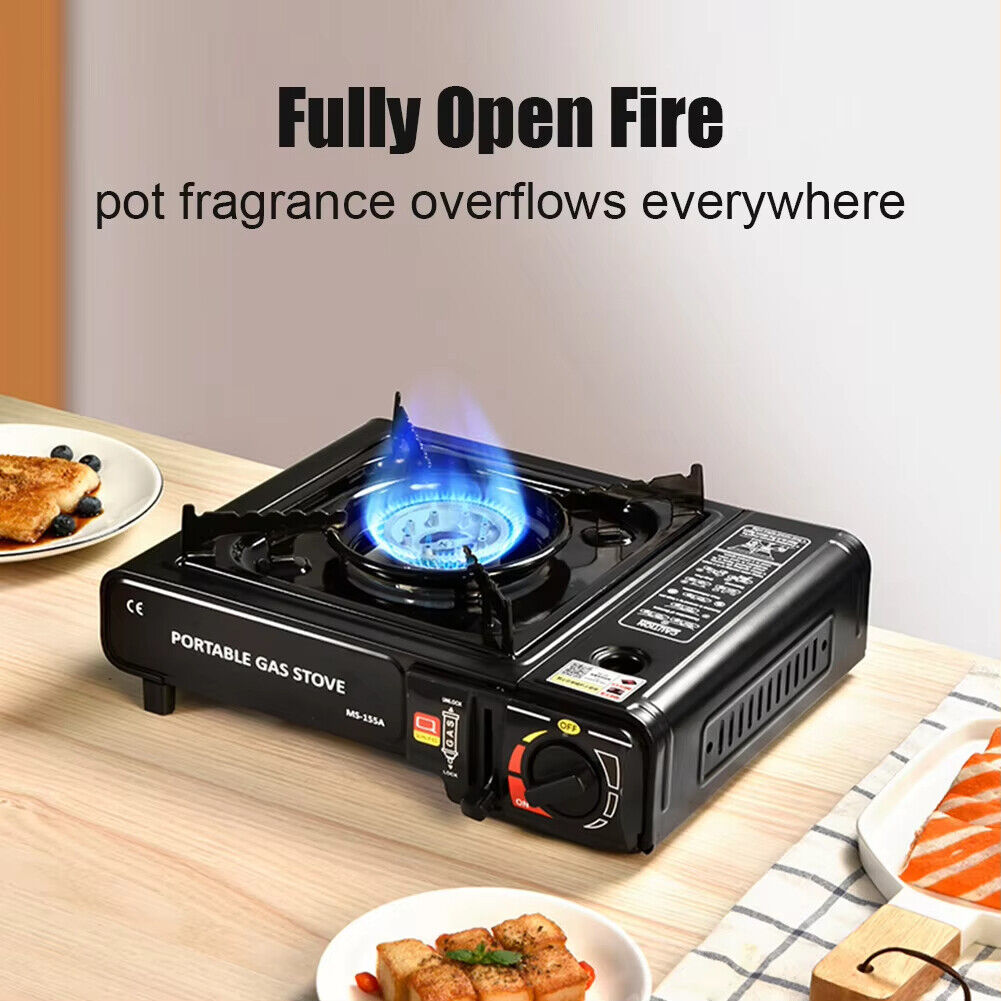 Card Oven, Gas Camping 2400 Watts Power, Compact 1-burner For Outdoor Use — image 3