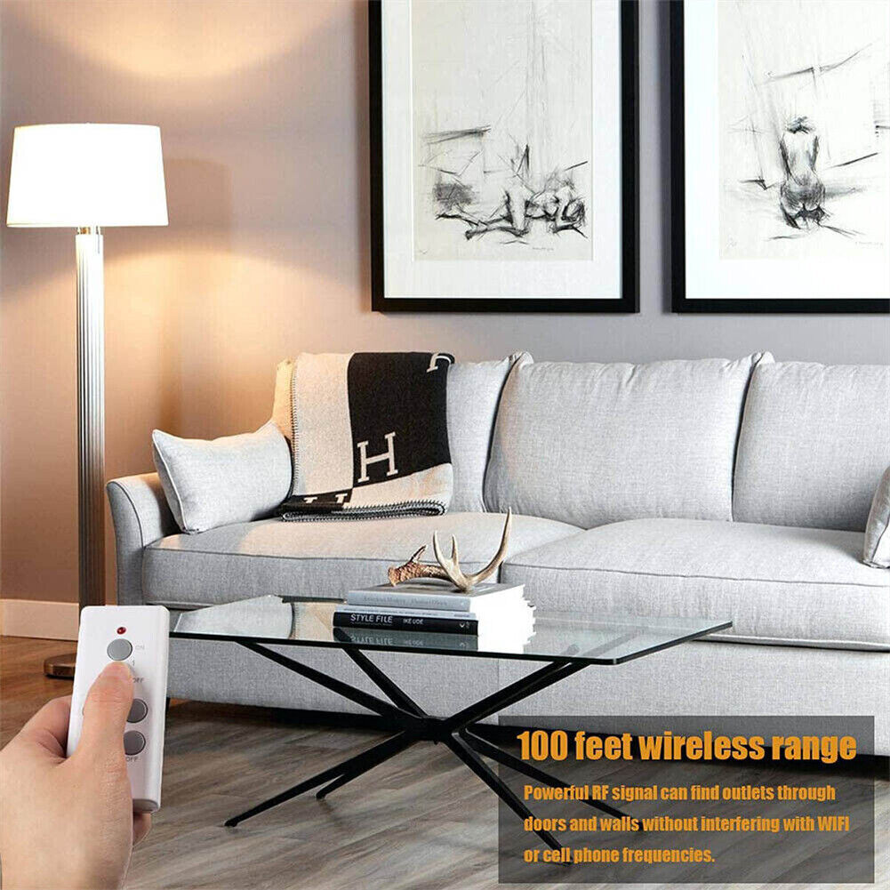 Wireless Remote Control UK Plug Power Socket Switch, Household Outlet Set