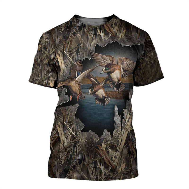 Title 8, Camiseta de malha com camuflagem de selva anima...