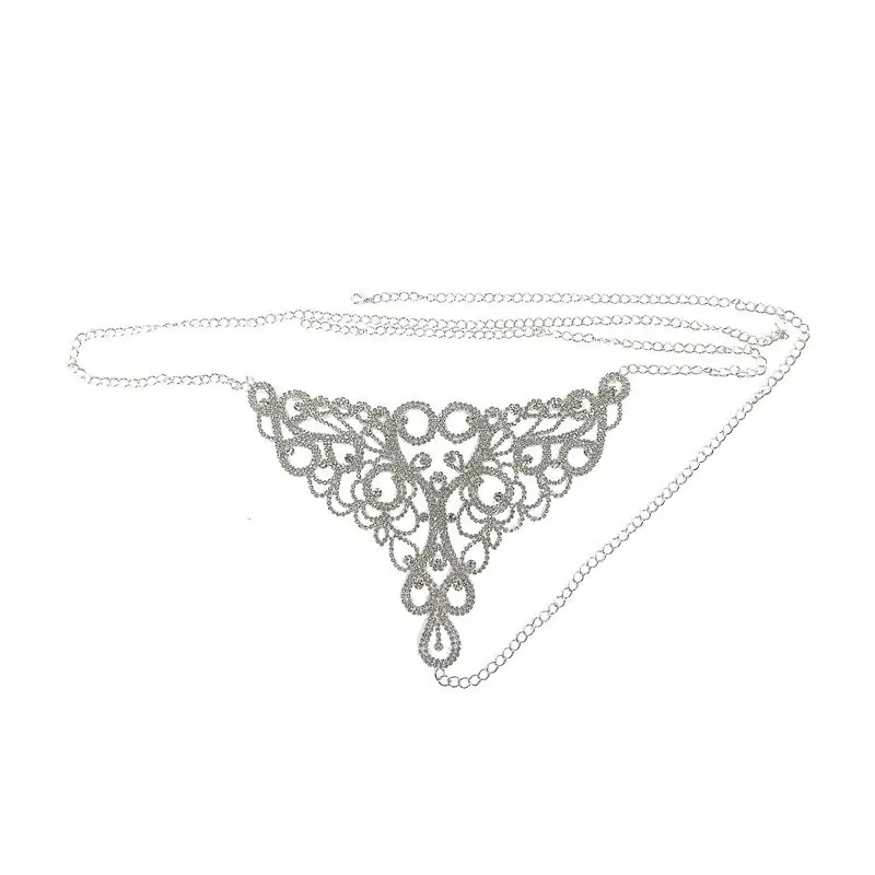 Rhinestone Sexy Female Geometric Diamond Body Chain