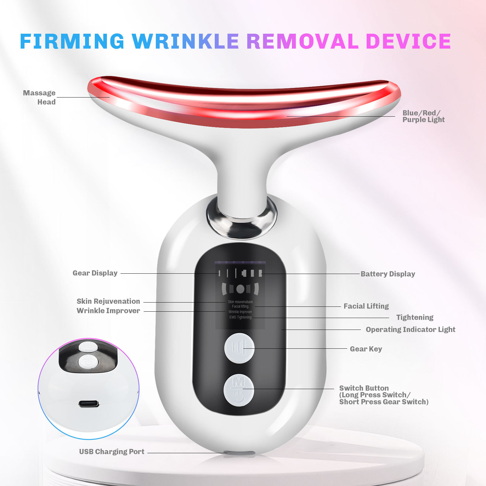 Lifting And Importing Beauty Instrument