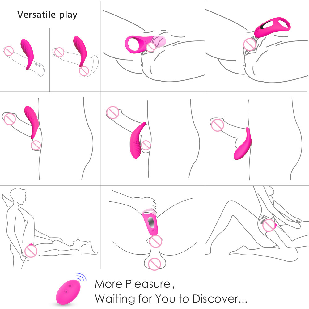 Title 4, Horseshoe Ring Male And Female Resonance Remote...