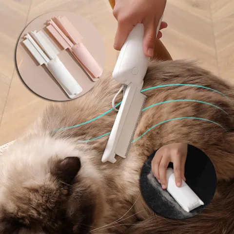 Pet Groomer Pet Hair Removal Brush Cat Grooming Dog