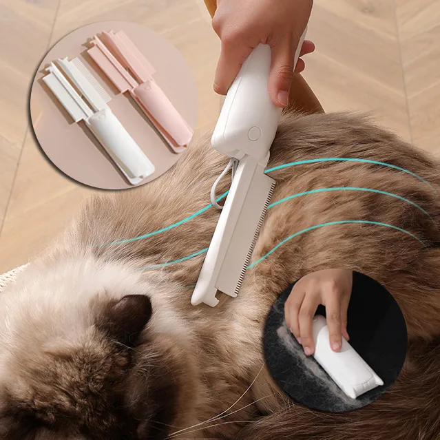 Pet Groomer Pet Hair Removal Brush Cat Grooming Dog