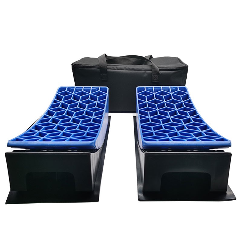 13.5T RV Camper Leveler Truck Car Sturdy Leveling Blocks Ramps Wheel Chock Block - Image 8