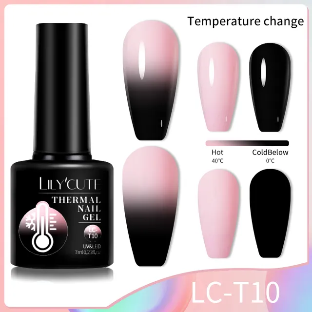 Color Changing Thermal Gel Nail Polish Winter Lct010 - Shop at LoveMi