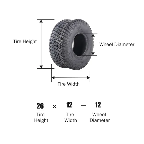 15x6.00-6 4PR Turf Tires 30 QM332 X2