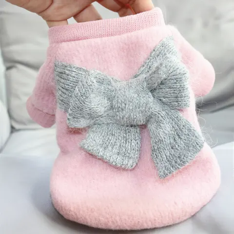 Pet Clothes Teddy Sweater Dog Bichon Pomeranian Schnauzer VIP