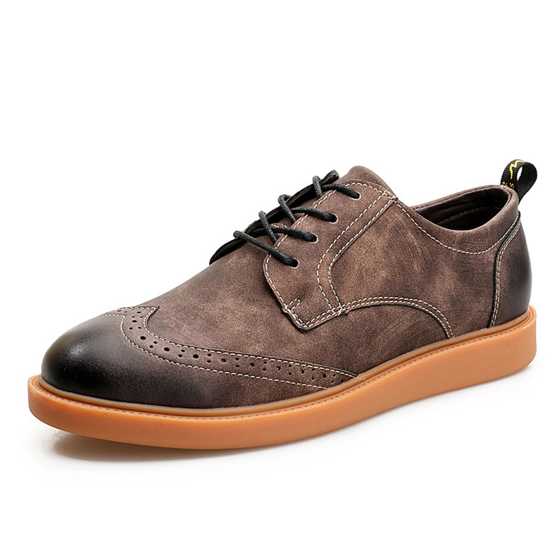 Title 2, British carved brogue carved men