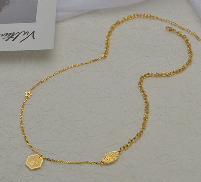 Street Creative Stitching Star Angel