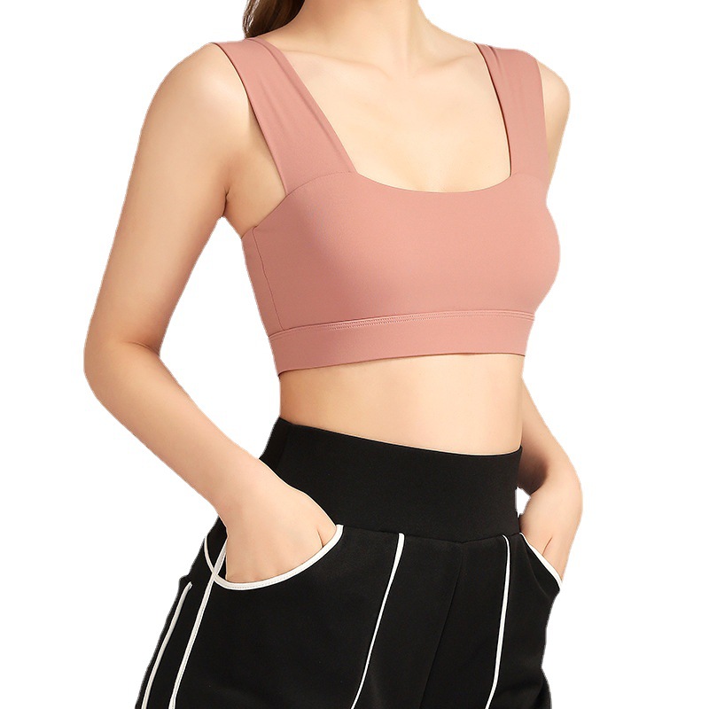 Amoi Girls No Steel Ring Underwear Fitness Top