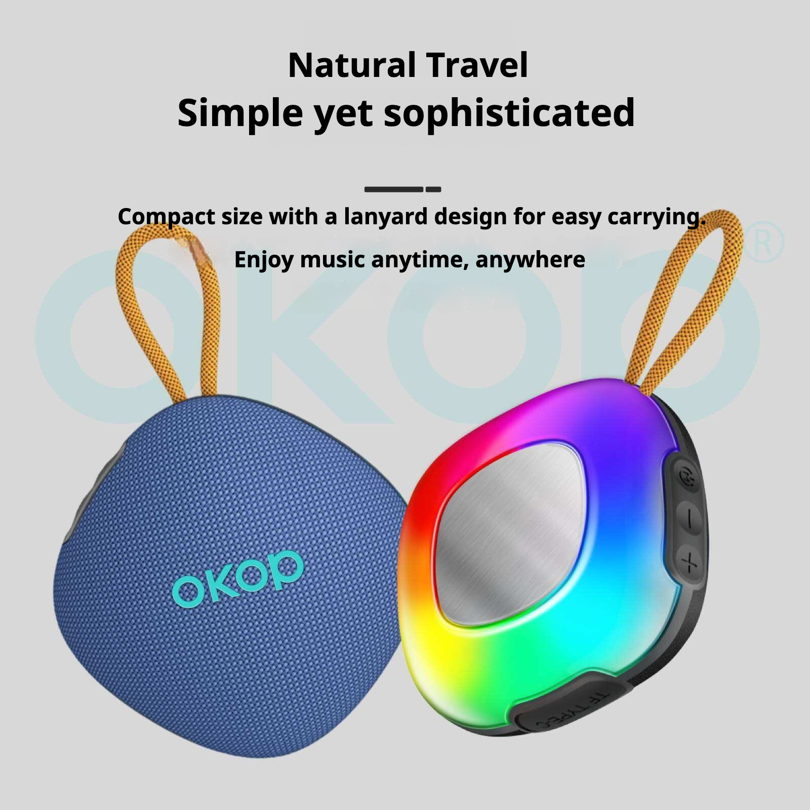 KP-850 Hot Selling Wholesale Mini Bluetooth Speaker Multifunctional Waterproof Portable Card-playing Speaker New Model In Stock