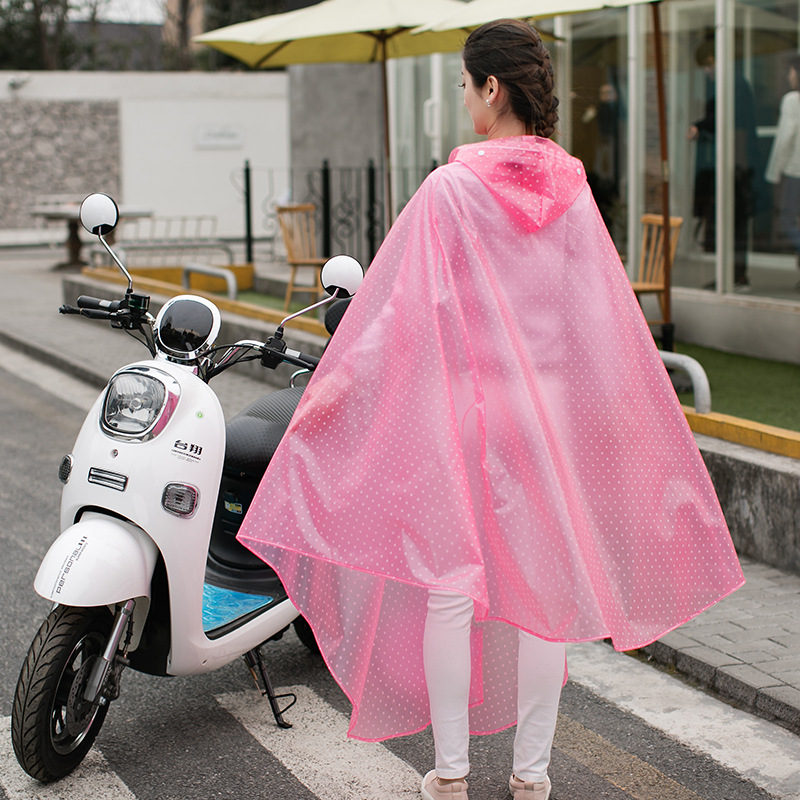 Single Raincoat With Mirror Cover