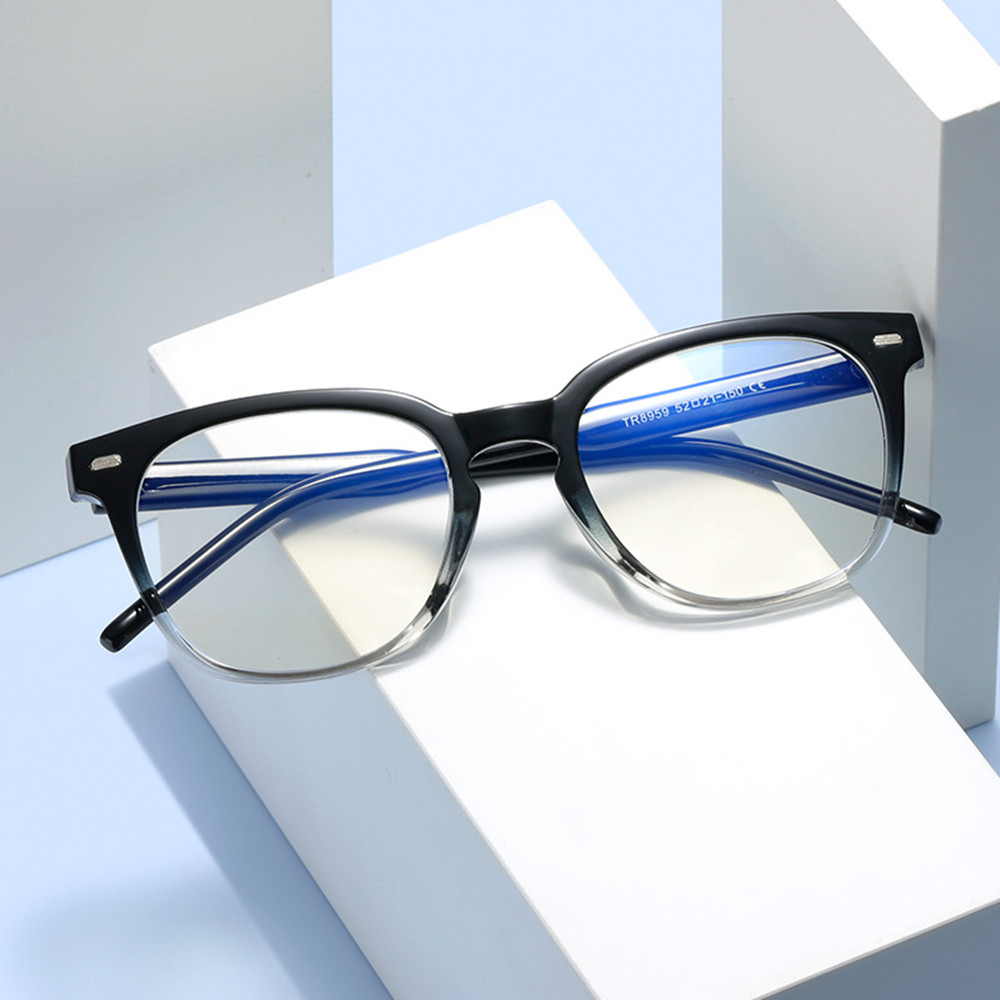 TR90 Square Glasses Women's Tide Anti Blue Light - Image 4
