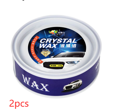 2pcsWax iron can for white car