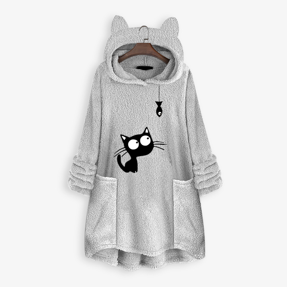 Plush Cute Sweater Korean Style Fashion Loose