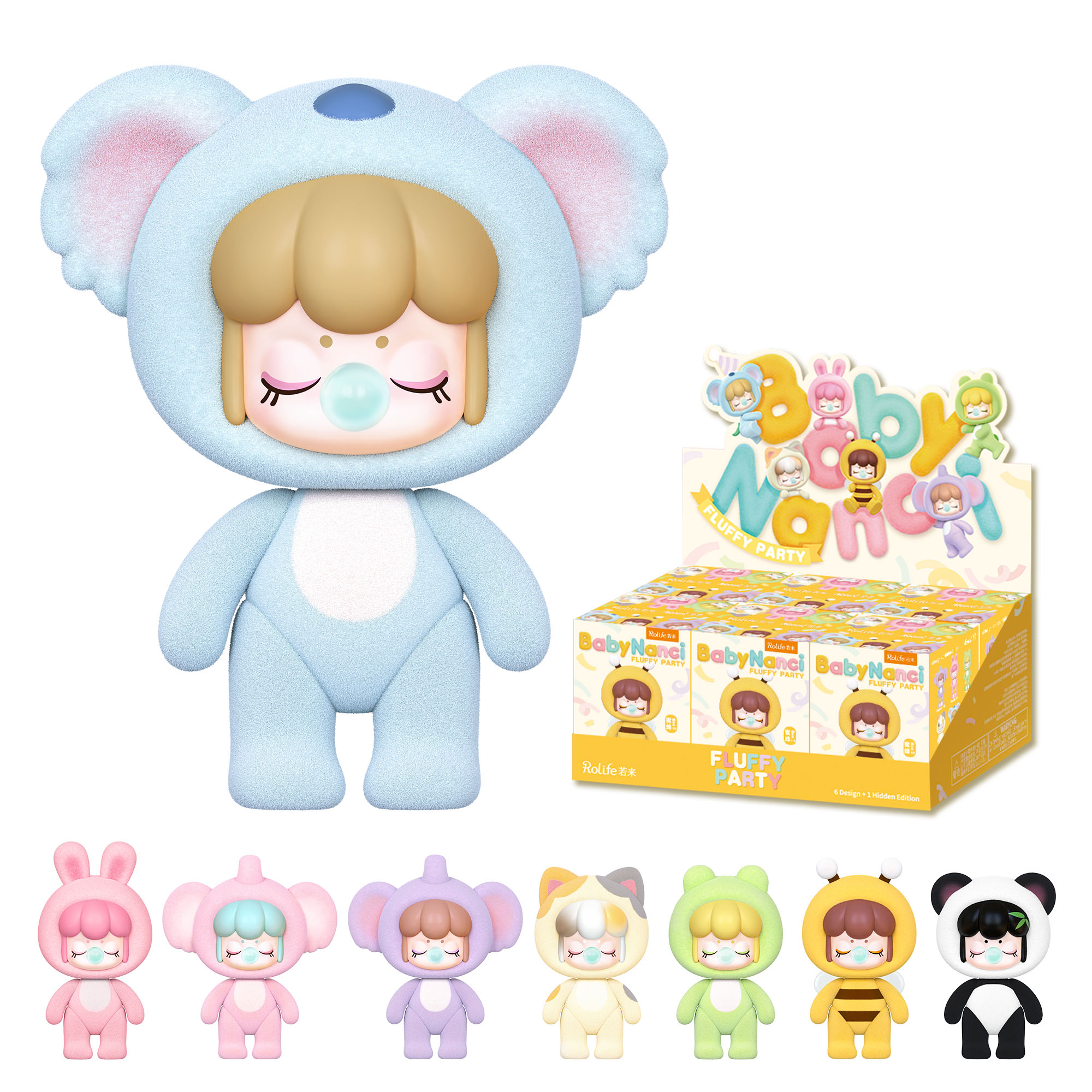 Rolife BABYnanci 3rd Generation Fluffy Party Blind Box - BabyNanci Fluffy Party NCXX